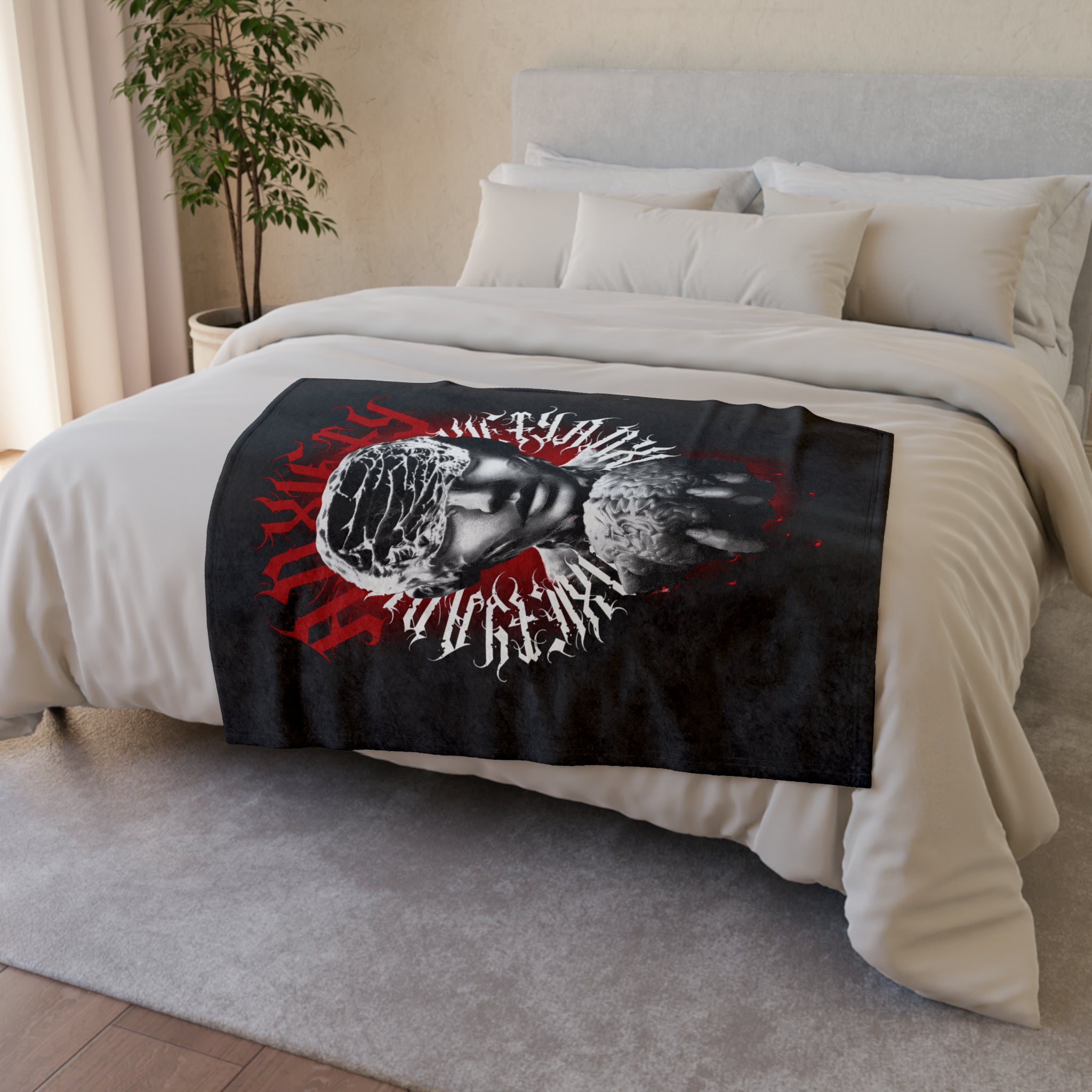 Anxiety Soft Polyester Blanket