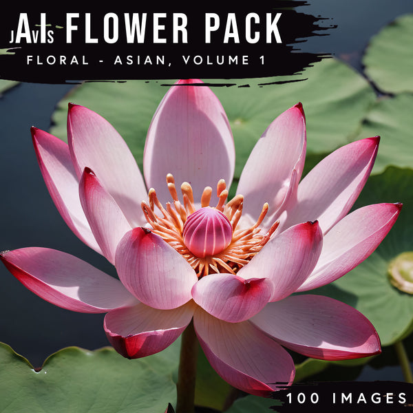 Flower Reference Pack Asian Flowers