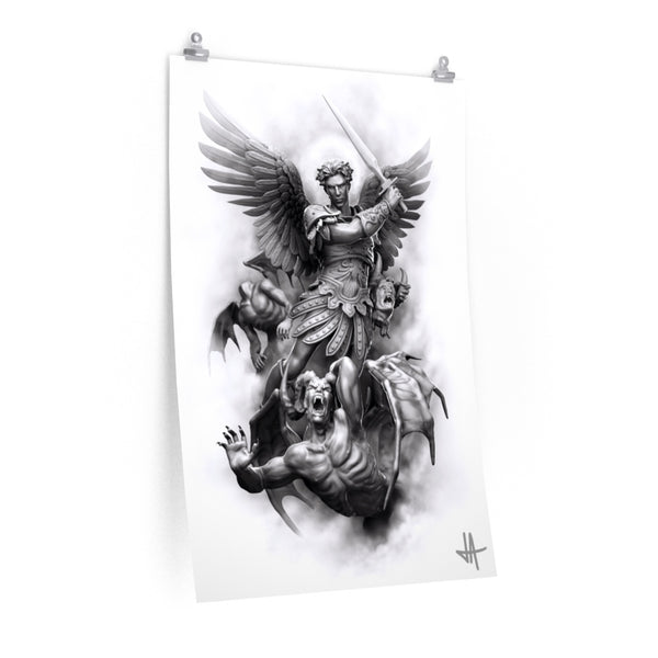 Poster ARCHANGEL, THE HEAD COLLECTOR Unlimited Premium Matte vertical posters - Tattooed Theory