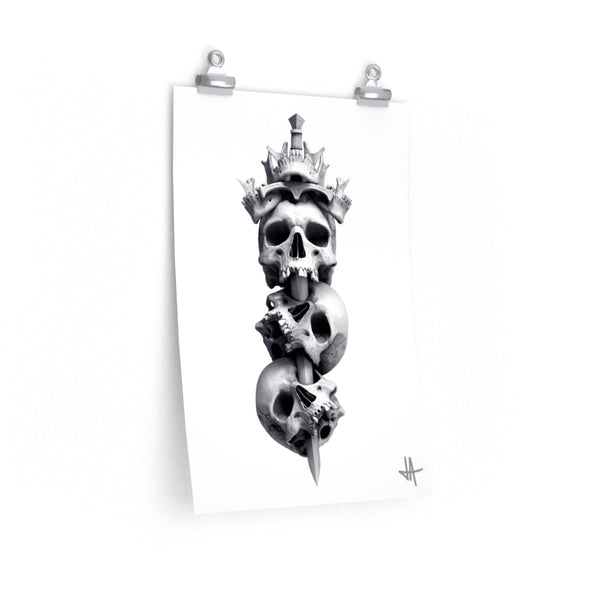 Poster KINGS CROWN Unlimited Premium Matte vertical posters - Tattooed Theory