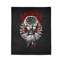 Anxiety Soft Polyester Blanket