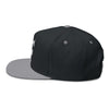 Tattooed Theory T Stylish Flat Bill Cap with Embroidered Design - Urban Streetwear Hat