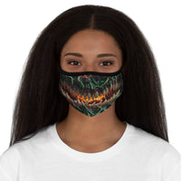 Fitted Monster Face Mask - Vivid Halloween Design for Costume Parties