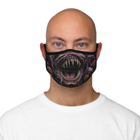 Menacing Monster Design Fitted Face Mask – Perfect for Halloween and Cosplay
