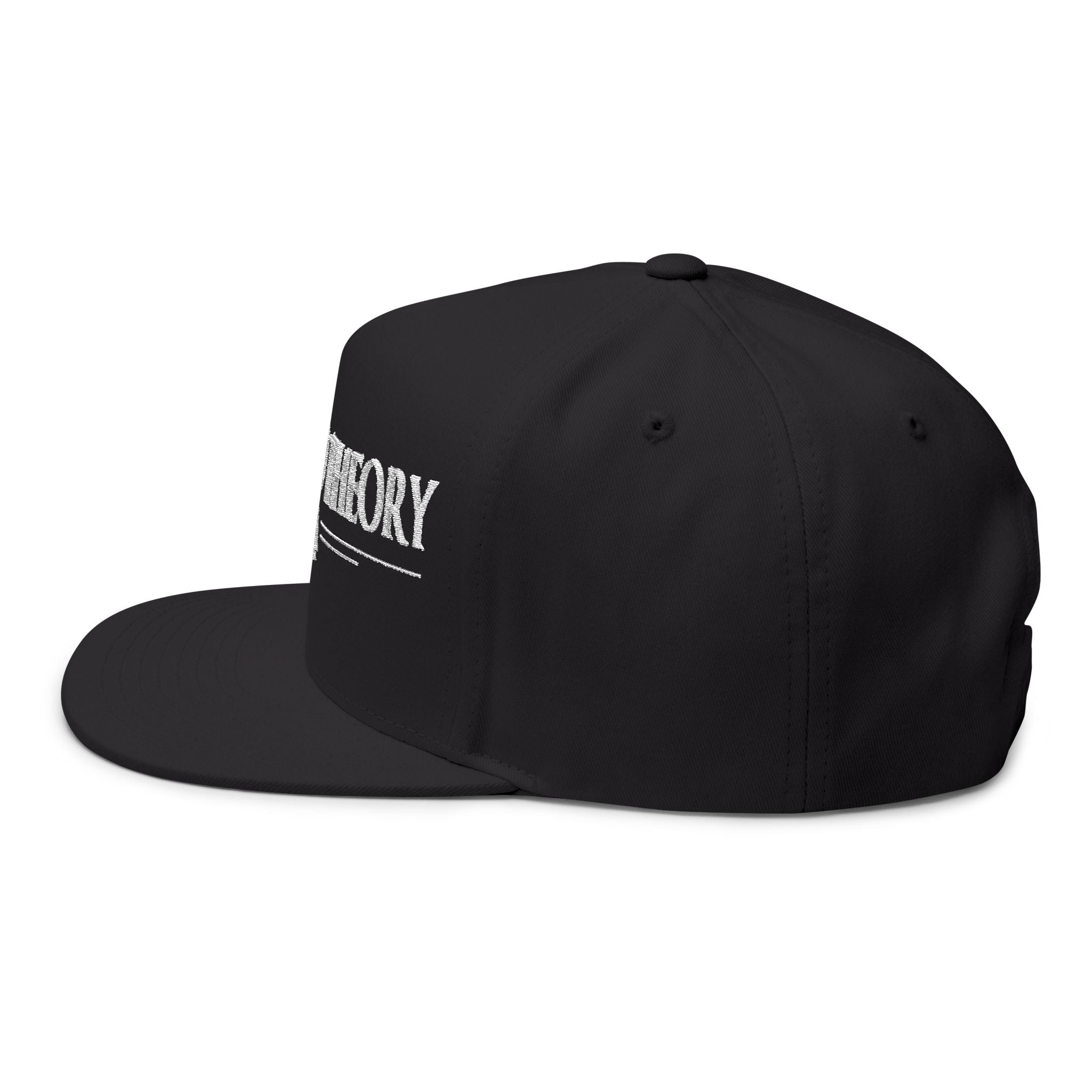 Tattooed Theory Flat Bill Cap, Cool Embroidered Cap