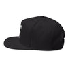 Tattooed Theory T Stylish Flat Bill Cap with Embroidered Design - Urban Streetwear Hat