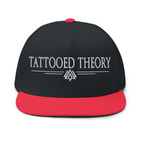 Tattooed Theory Flat Bill Cap, Cool Embroidered Cap