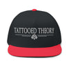 Tattooed Theory Flat Bill Cap, Cool Embroidered Cap