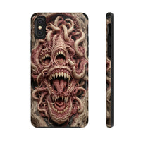 Horror-Inspired Tough Phone Case - Terrifying Monsters Design