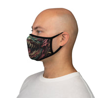 Fitted Polyester Face Mask - Monster Design for Halloween and Daily Use
