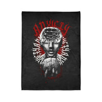 Anxiety Soft Polyester Blanket