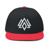 Tattooed Theory Logo Embroidered Flat Bill Cap,