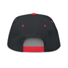 Tattooed Theory Logo Embroidered Flat Bill Cap,