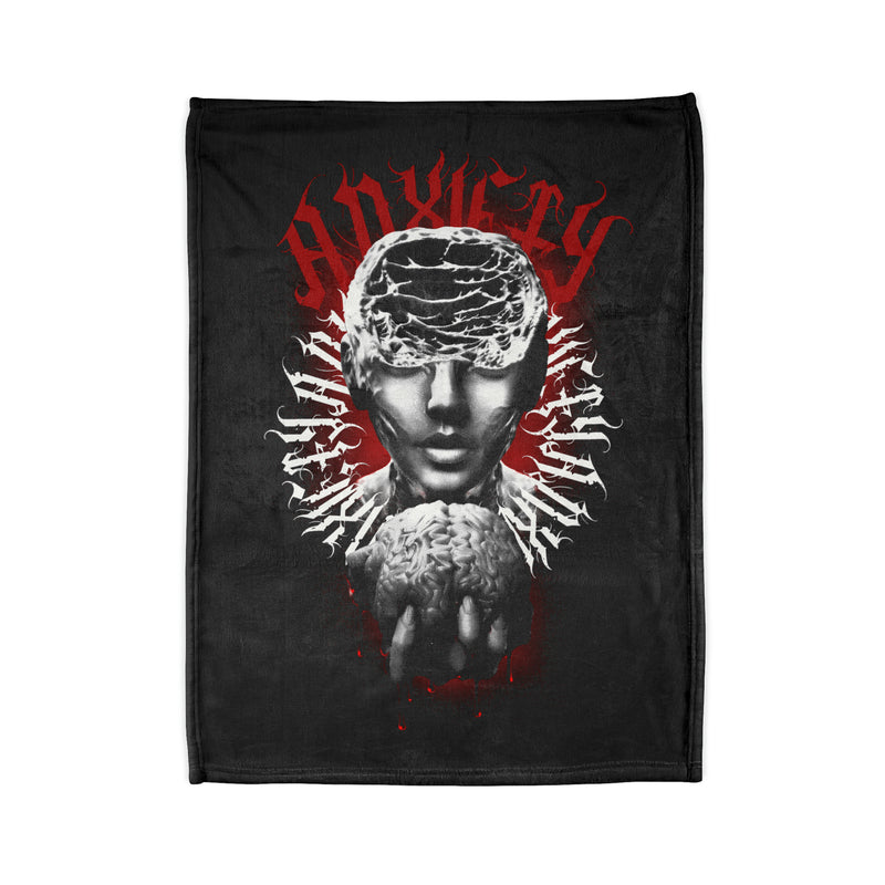 Anxiety Soft Polyester Blanket