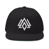 Tattooed Theory Logo Embroidered Flat Bill Cap,