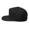 Tattooed Theory Logo Embroidered Flat Bill Cap,