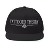 Tattooed Theory Flat Bill Cap, Cool Embroidered Cap