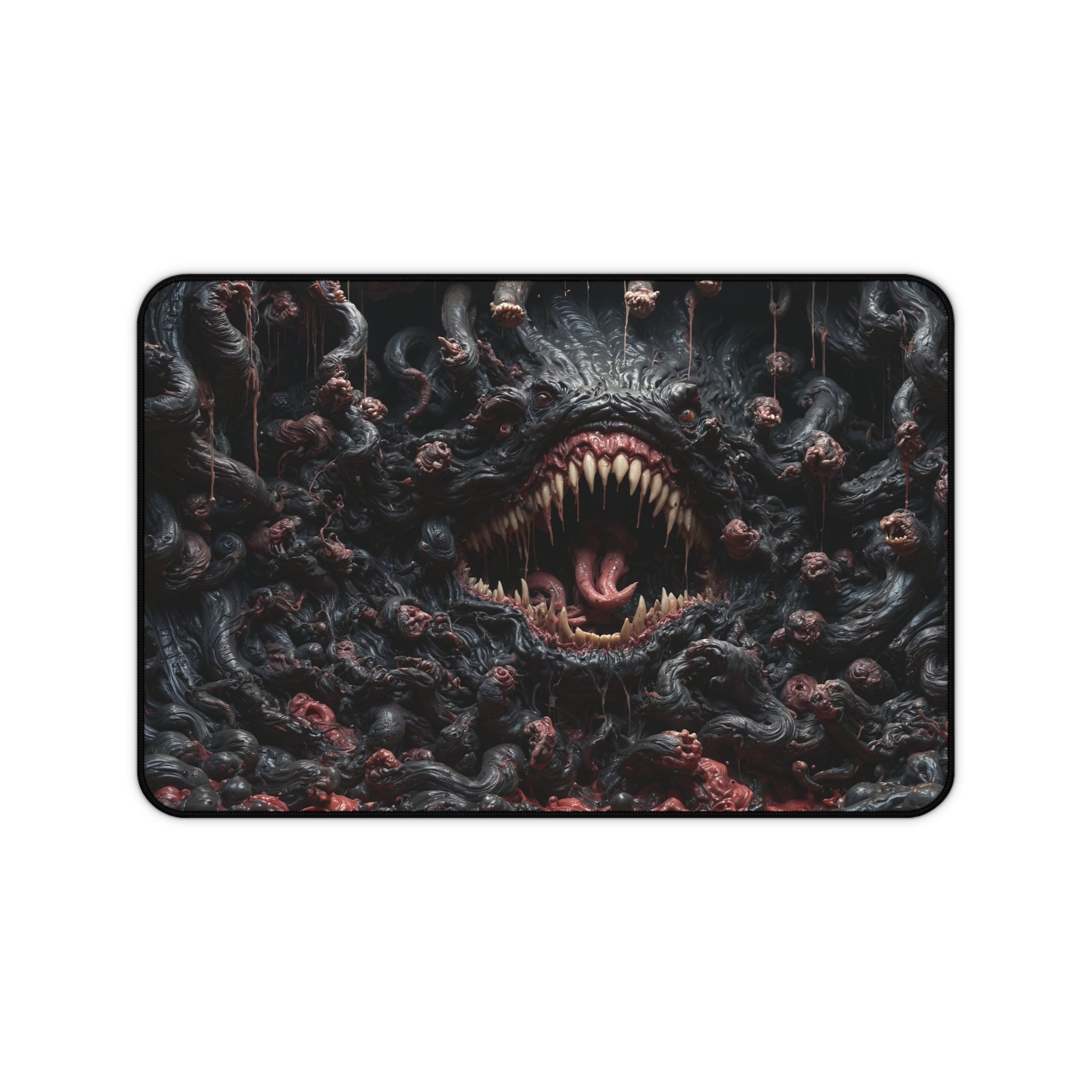Gothic Monster Desk Mat - Dark Themed Office Decor