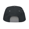 Tattooed Theory T Stylish Flat Bill Cap with Embroidered Design - Urban Streetwear Hat