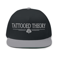 Tattooed Theory Flat Bill Cap, Cool Embroidered Cap