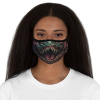 Fitted Polyester Face Mask - Monster Design for Halloween and Daily Use