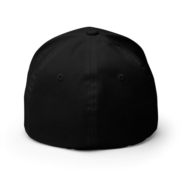 Tattooed Theory T Closed-Back Cap with Elegant Embroidery