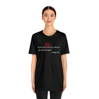 SkinTheory Quote Unisex Jersey Short Sleeve Tee - V2