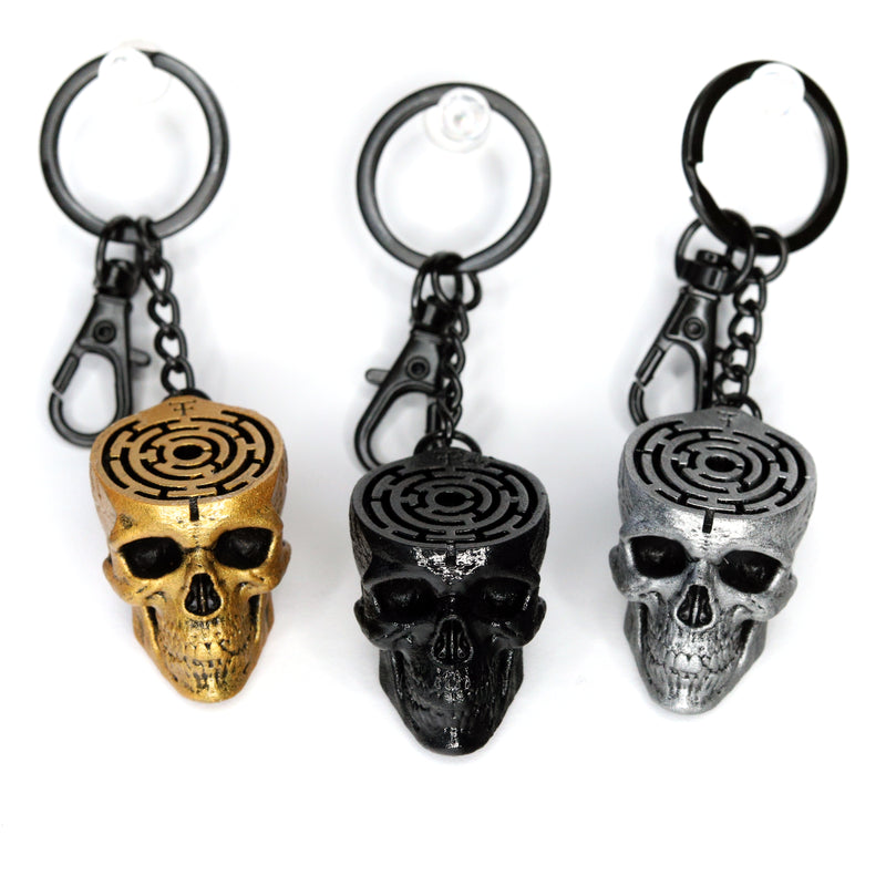 MazeSkull - Keychain Charm