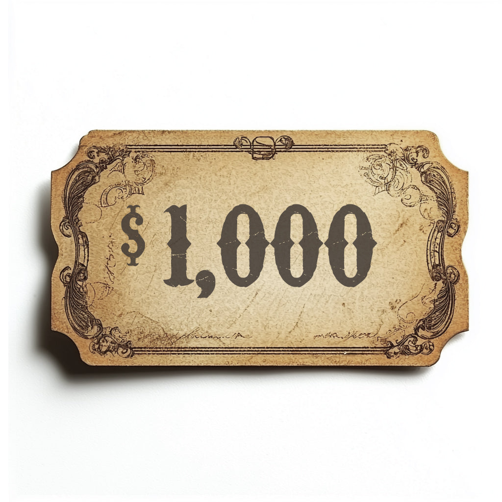 Finance Tattoo $1000