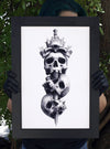 Prints "King's Crown" Limited Art Print - Tattooed Theory