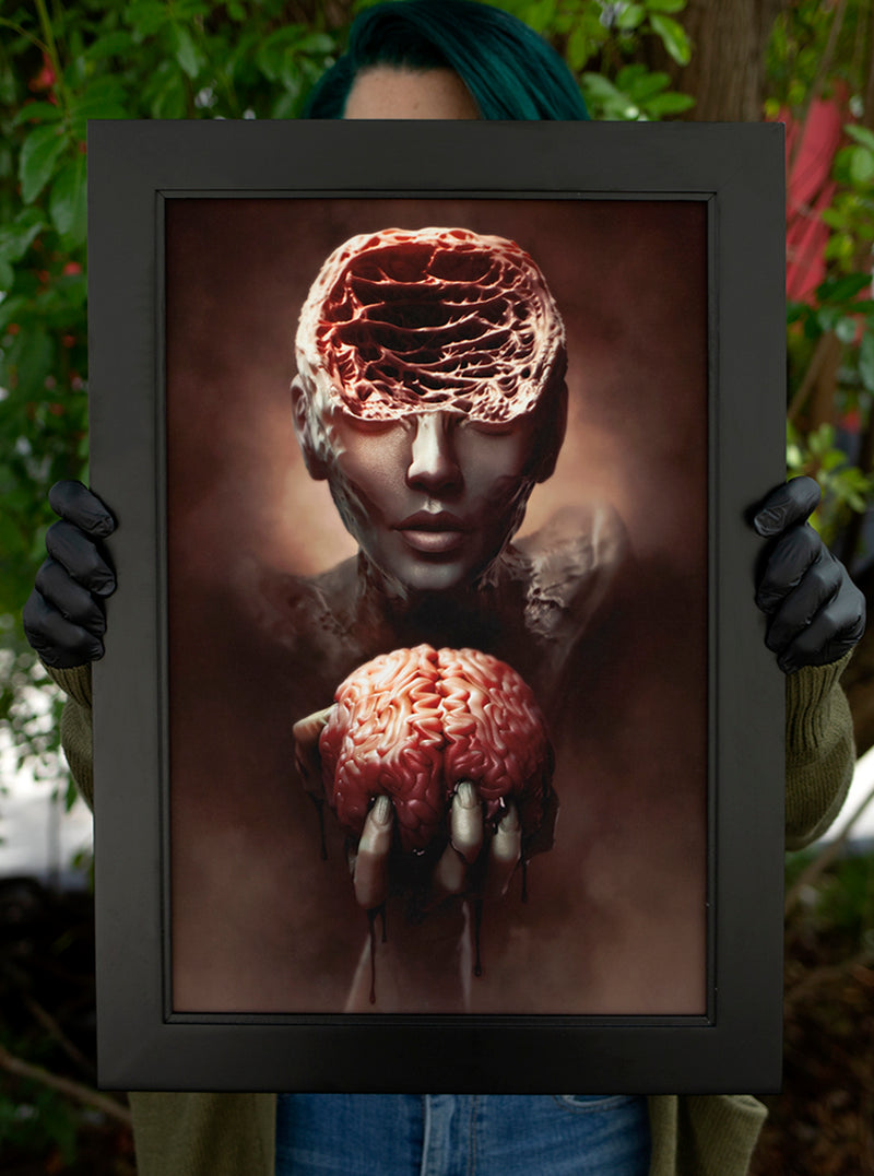 Prints "ANXIETY" Limited Art Print - Tattooed Theory