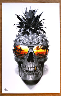 PINEAPPLE PARADISE PREMIUM + 11x17 Print - Tattooed Theory