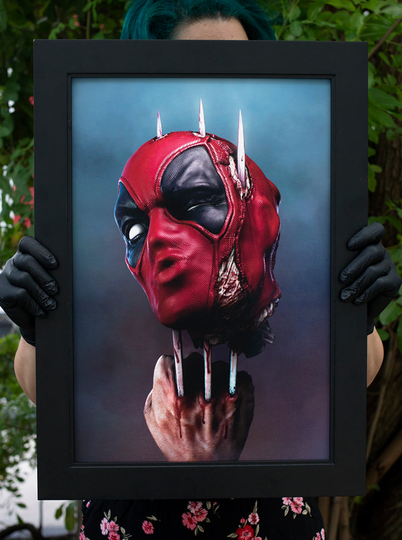 Prints "KISS OF DEATH...POOL?" Limited Art Print - Tattooed Theory