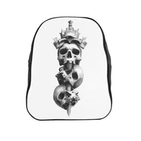 Bags Kings Crown - School Backpack - Tattooed Theory