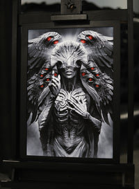 Prints "ANGEL OF DEATH" Limited Art Print - Tattooed Theory