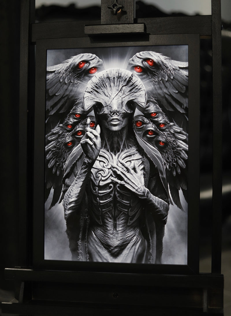 Prints "ANGEL OF DEATH" Limited Art Print - Tattooed Theory
