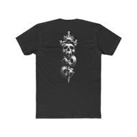 T-Shirt KINGS CROWN BLK - Men's Cotton Crew Tee - Tattooed Theory