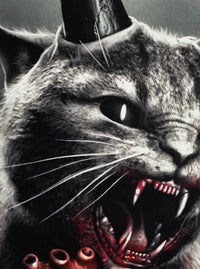 Prints "HELL CAT" Limited Art Print - Tattooed Theory