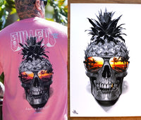 PINEAPPLE PARADISE PREMIUM + 11x17 Print - Tattooed Theory