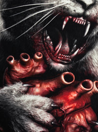 Prints "HELL CAT" Limited Art Print - Tattooed Theory
