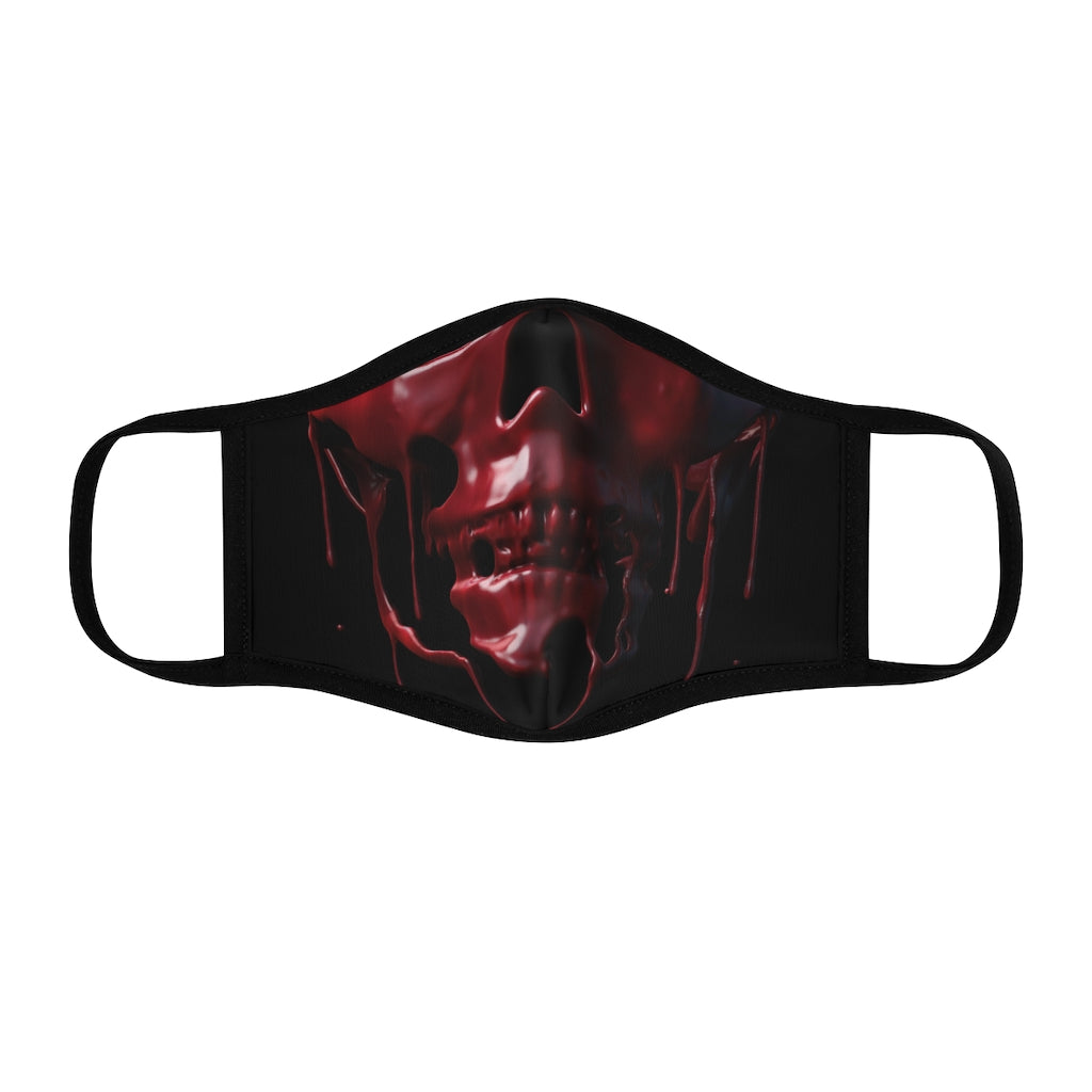 Accessories BLOOD DRIP - Fitted Polyester Face Mask - Tattooed Theory