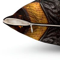Home Decor Skorpion Legendary Sinner Spun Polyester Square Pillow - Tattooed Theory