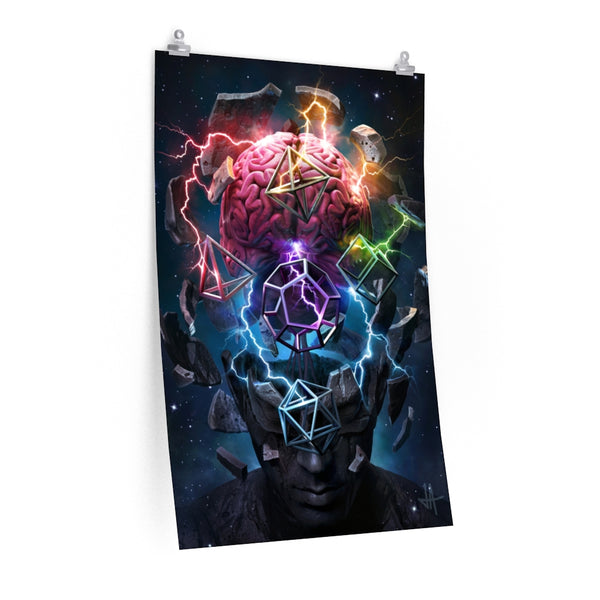 Poster ENLIGHTENMENT Unlimited Premium Matte vertical poster - Tattooed Theory