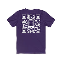 T-Shirt QR TATTOOEDTHEORY DARK Unisex Jersey Short Sleeve Tee - Tattooed Theory