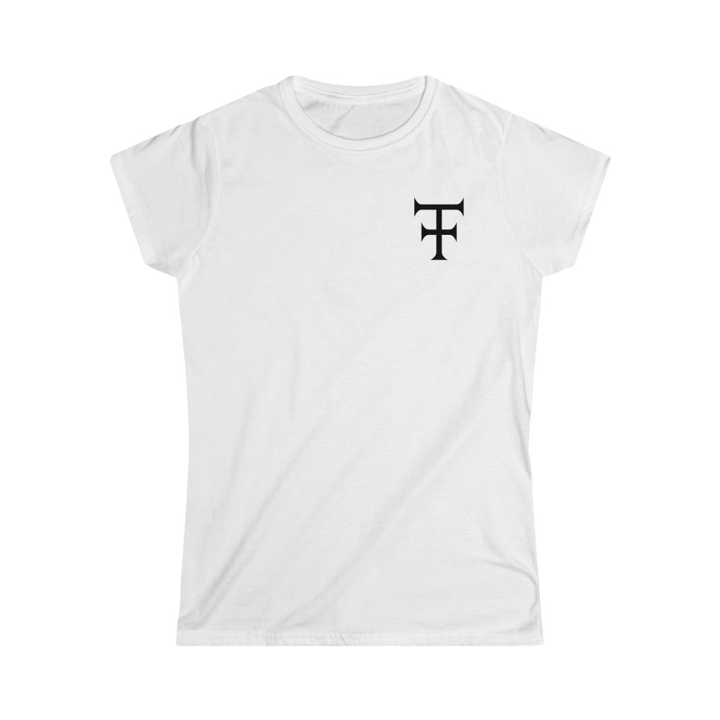 T-Shirt KINGS CROWN WHT - Women's Softstyle Tee - Tattooed Theory
