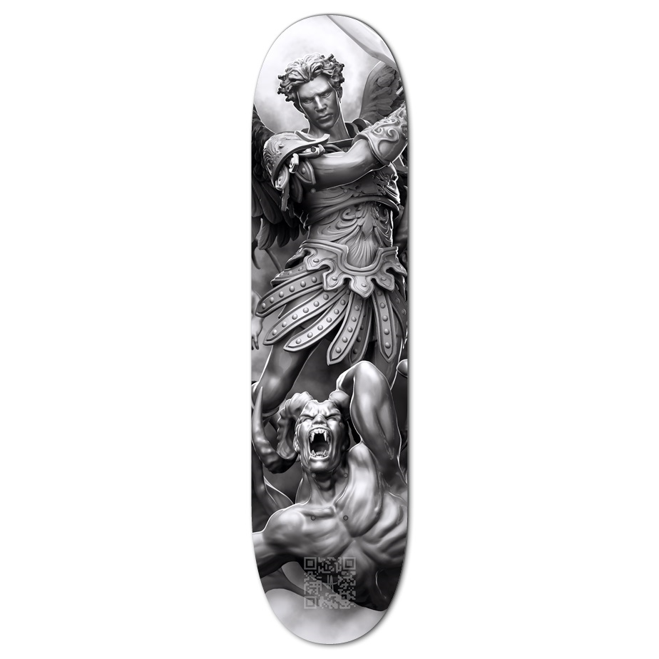 Skateboard Archangel Custom Skateboard - Tattooed Theory