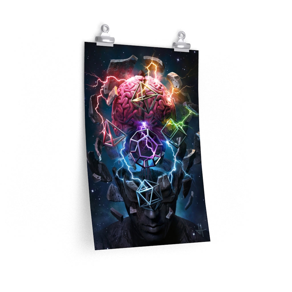 Poster ENLIGHTENMENT Unlimited Premium Matte vertical poster - Tattooed Theory