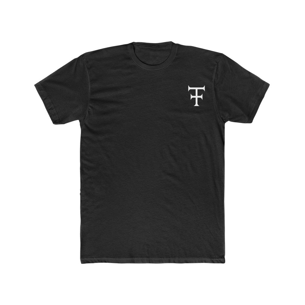 T-Shirt KINGS CROWN BLK - Men's Cotton Crew Tee - Tattooed Theory