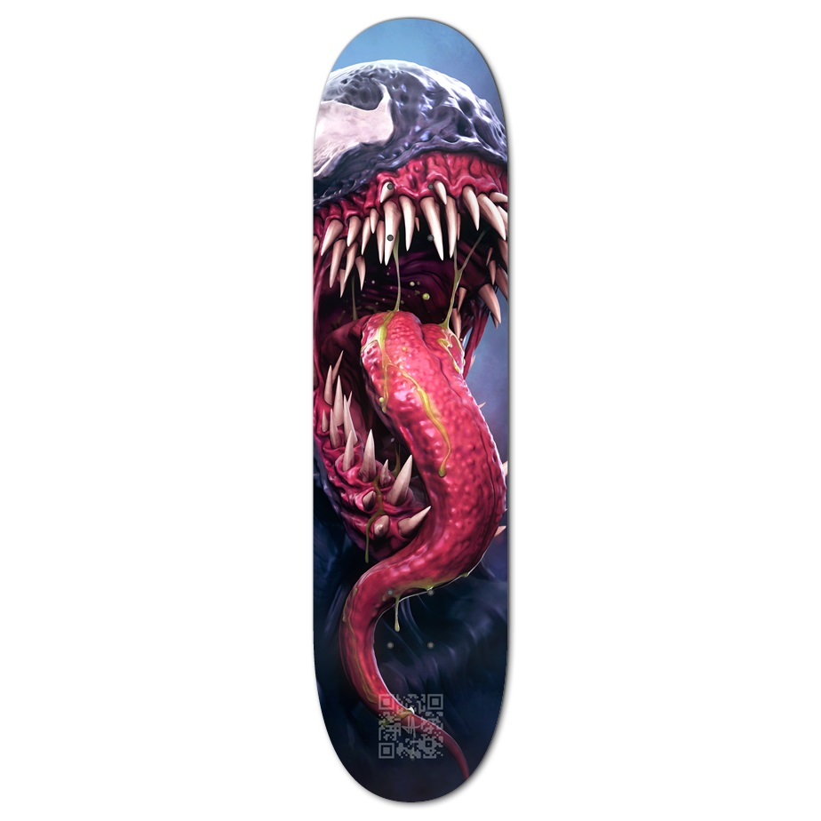 Skateboard "Venomize" Custom Skateboard - Tattooed Theory