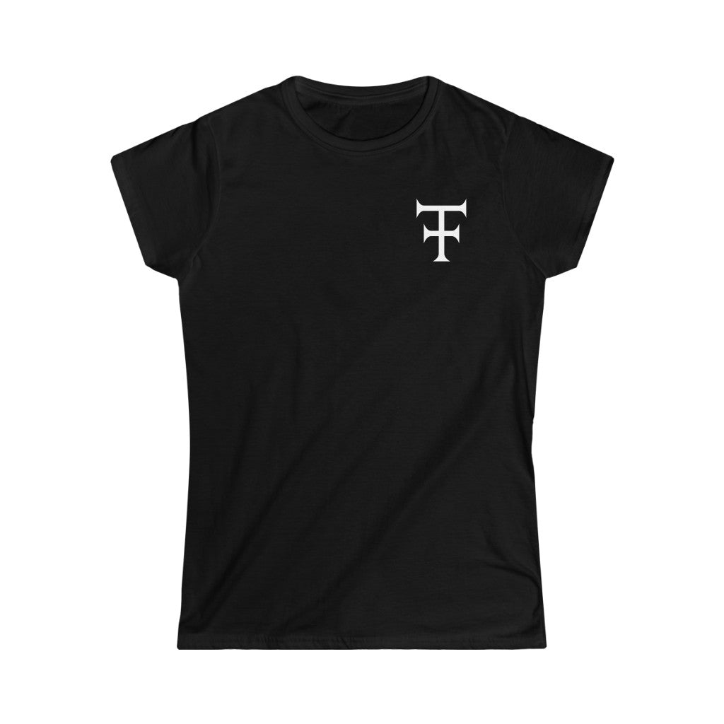 T-Shirt KINGS CROWN BLK - Women's Softstyle Tee - Tattooed Theory